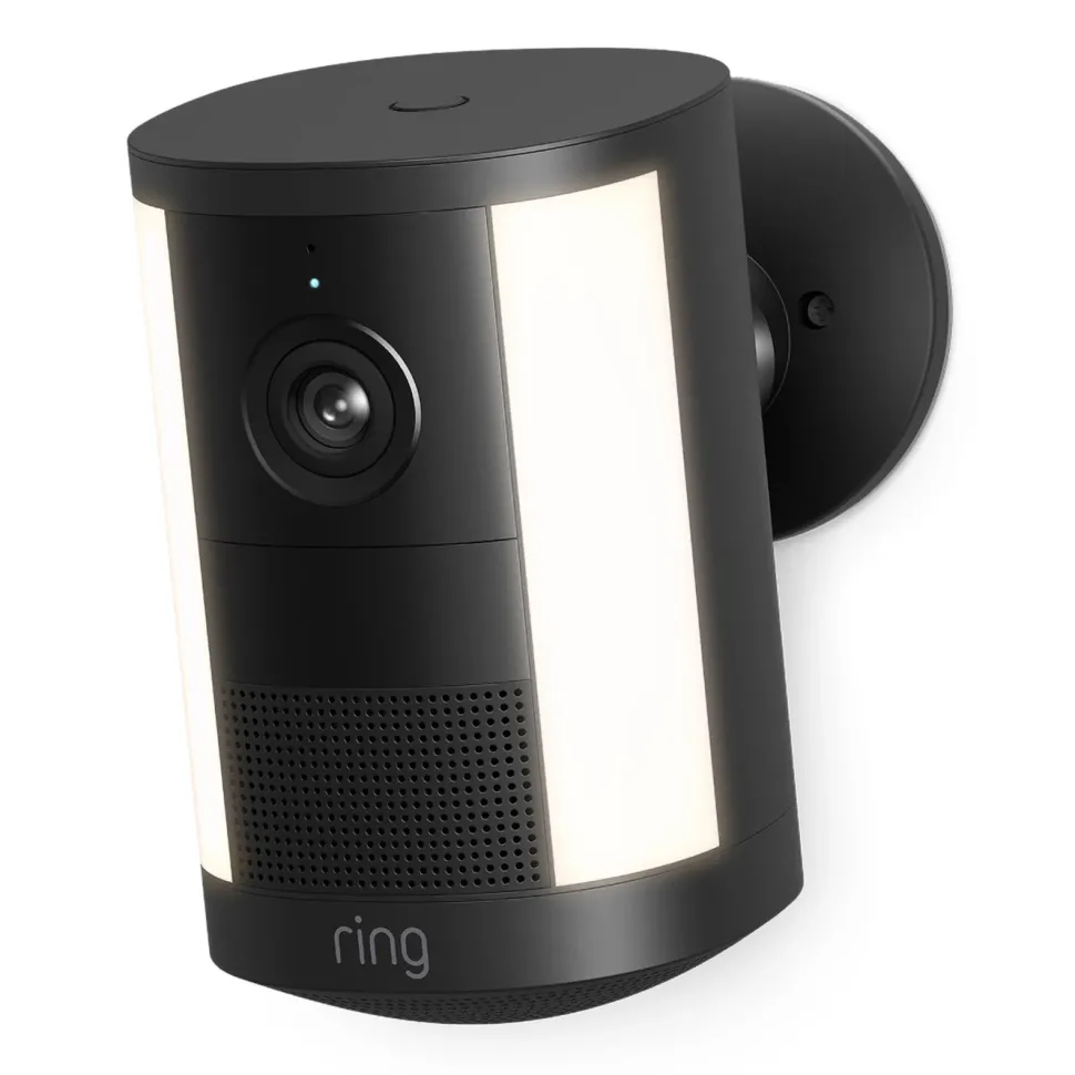 Ring Spotlight Cam Battery (2nd Gen) trådlös övervakningskamera Svart