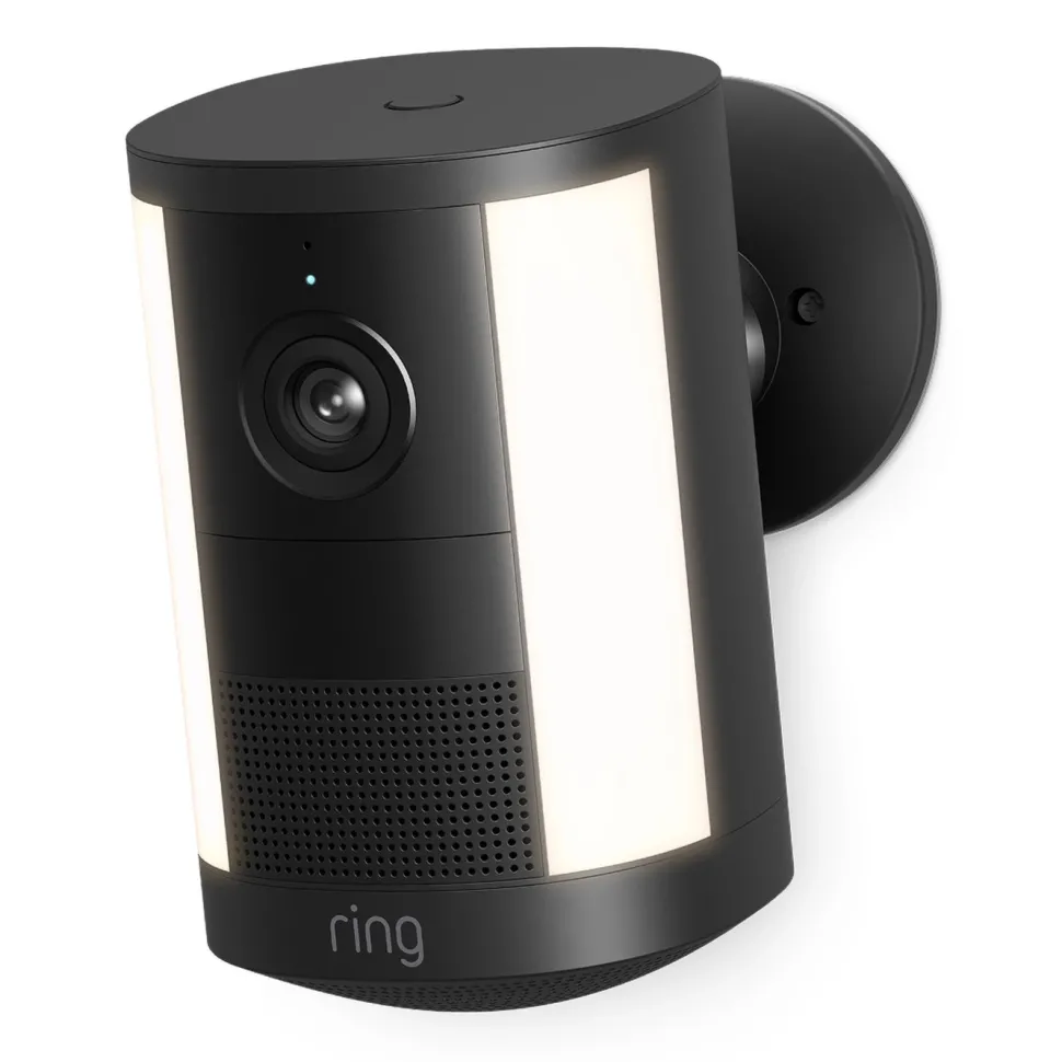 Ring Spotlight Cam Battery (2nd Gen) trådlös övervakningskamera Svart