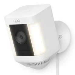 Ring Spotlight Cam Plus Plug-In Övervakningskamera Vit