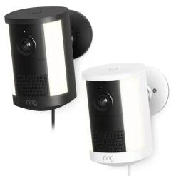Ring Spotlight Cam Pro plug-in övervakningskamera Vit