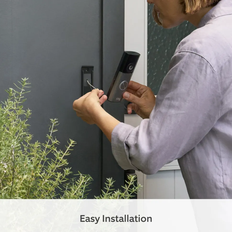 Ring Wired Video Doorbell Pro - Retinal 4K