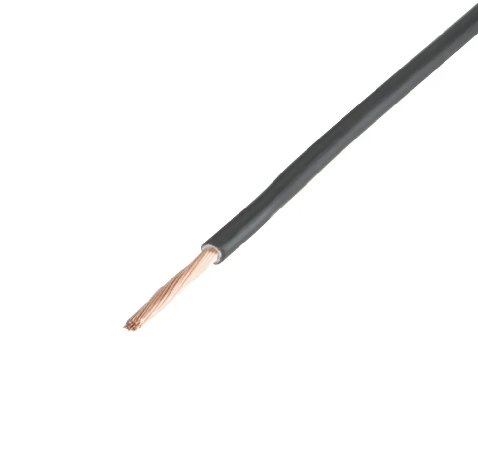 RKUB Lågspänningskabel 1,5 mm² Svart