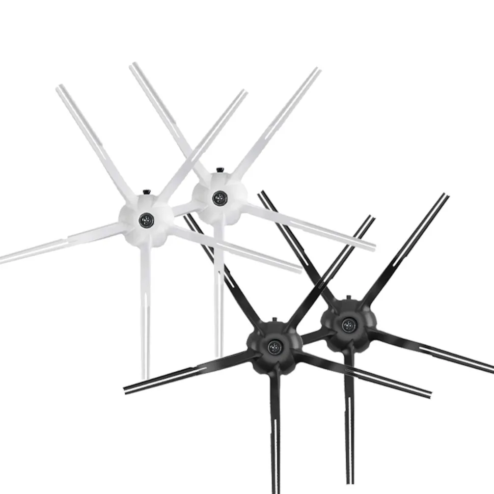 Roborock 5-armad hörnborste för robotdammsugare 2-pack Vit