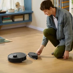 Roborock Q7 TF+ robotdammsugare med basstation Svart