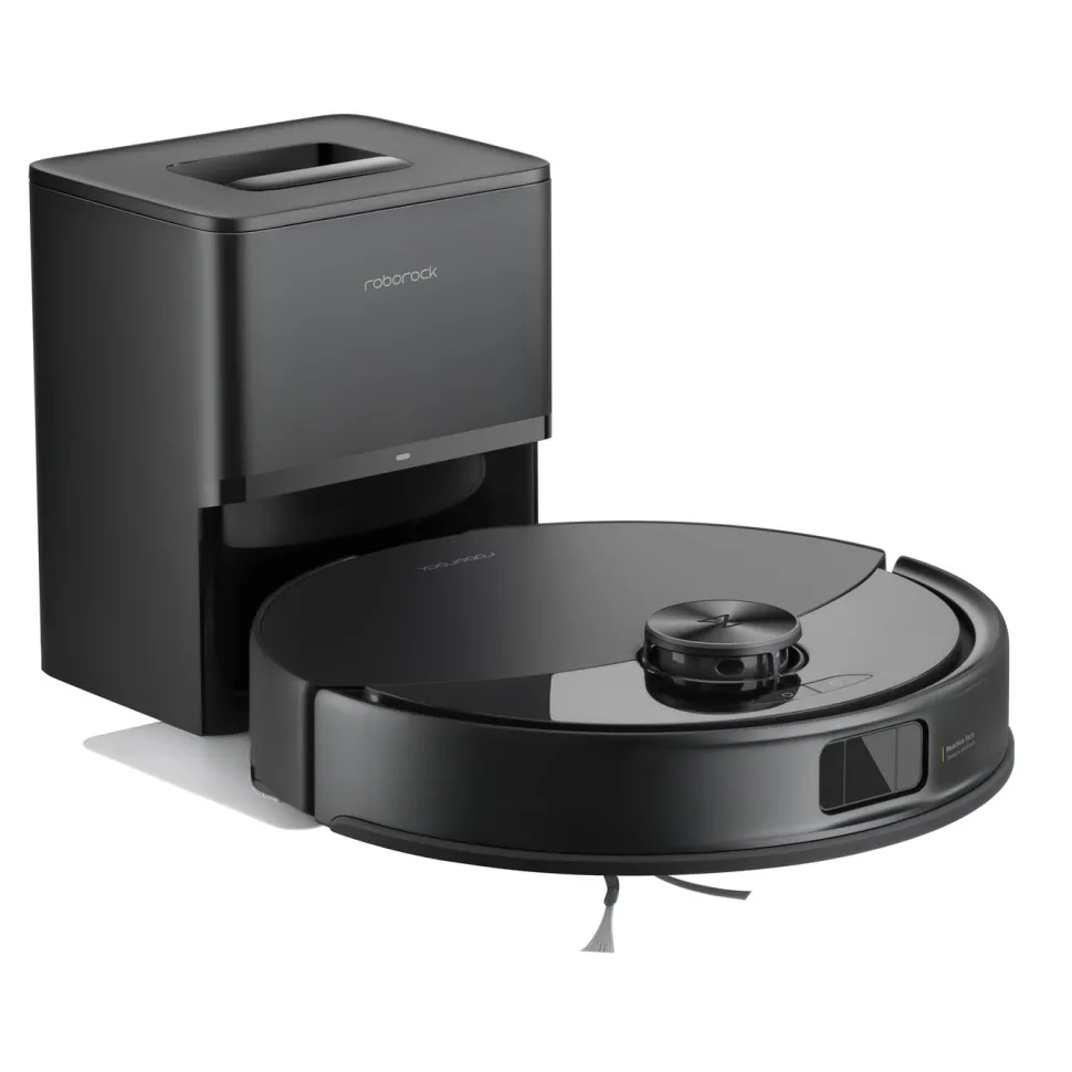 Roborock Q10 VF+ robotdammsugare med basstation Svart