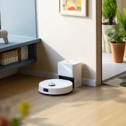 Roborock Q10 VF+ robotdammsugare med basstation Vit
