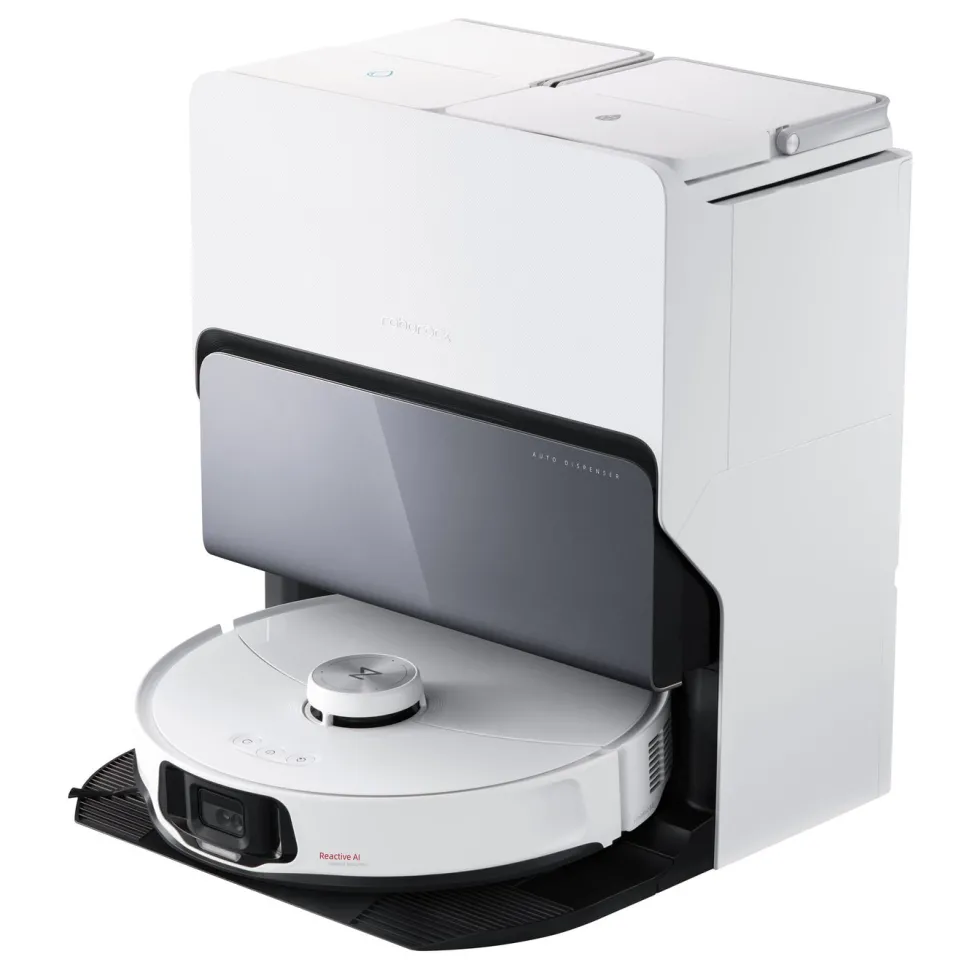 Roborock S8 MaxV Ultra Helautomatisk Robotdammsugare Vit