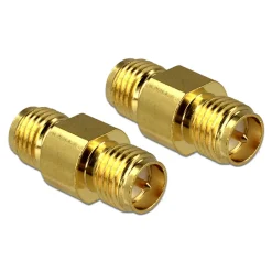 RP-SMA hona till SMA hona 2-pack