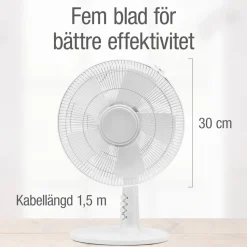 Rubicson Bordsfläkt Ø30 cm
