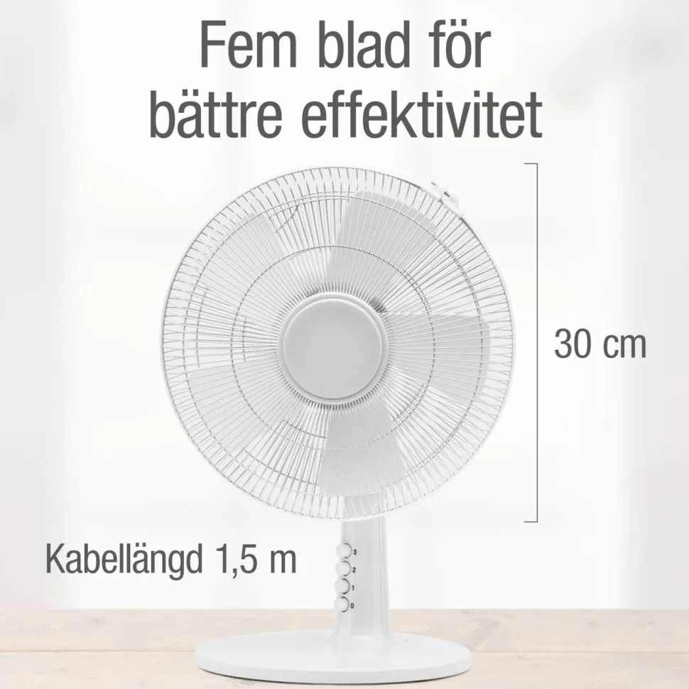 Rubicson Bordsfläkt Ø30 cm