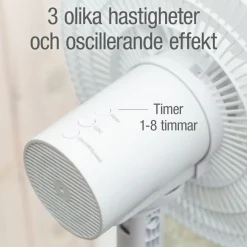 Rubicson Golvfläkt med fjärrkontroll Ø35 cm