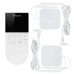 Rubicson TENS/EMS-muskelstimulator med 4 elektrodplattor