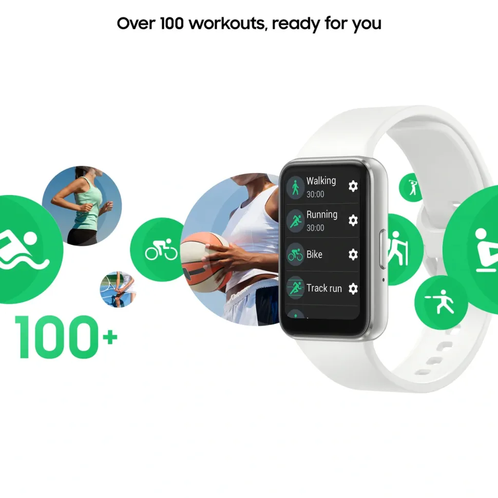 Samsung Galaxy Fit 3 Silver