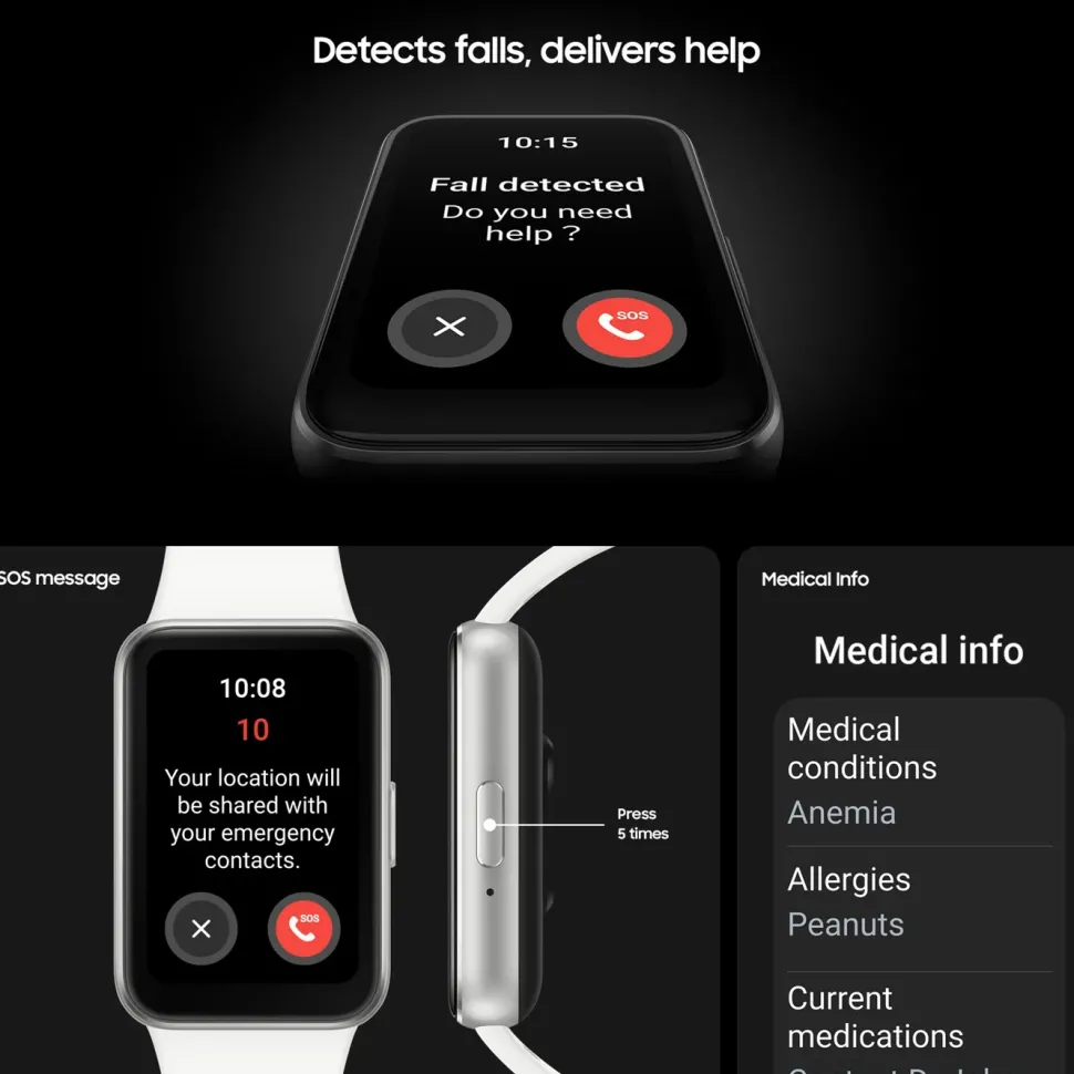 Samsung Galaxy Fit 3 Silver