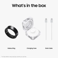 Samsung Galaxy Ring - Titanium Black Storlek 10