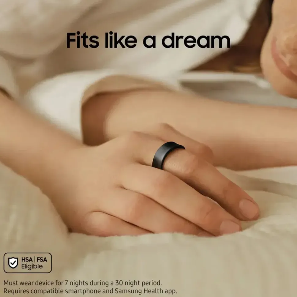 Samsung Galaxy Ring - Titanium Black Storlek 10