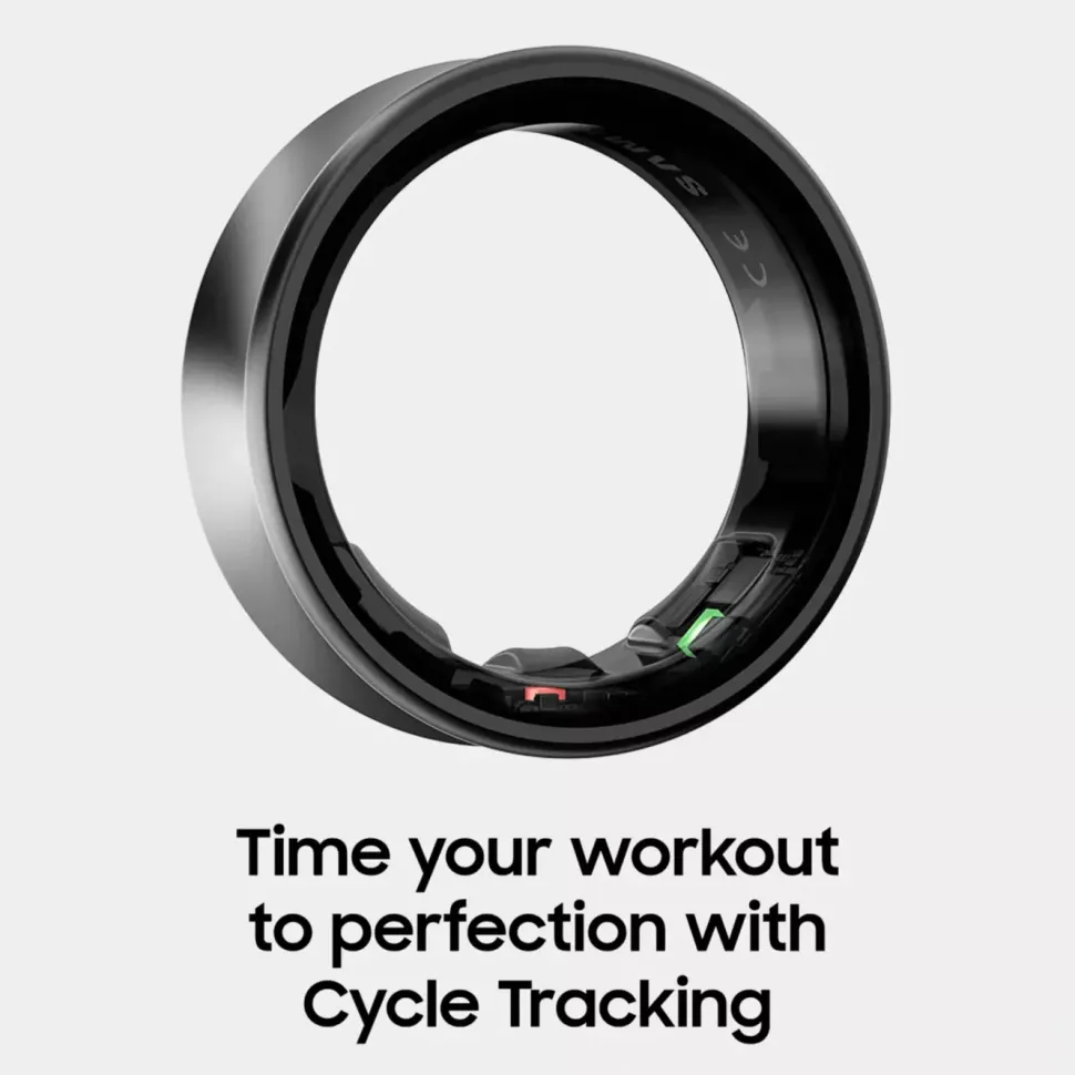 Samsung Galaxy Ring - Titanium Black Storlek 10