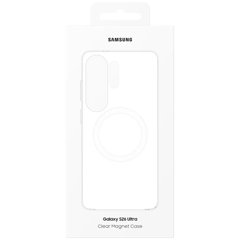 Samsung Galaxy S26 Ultra Clear Magnet Case Transparent