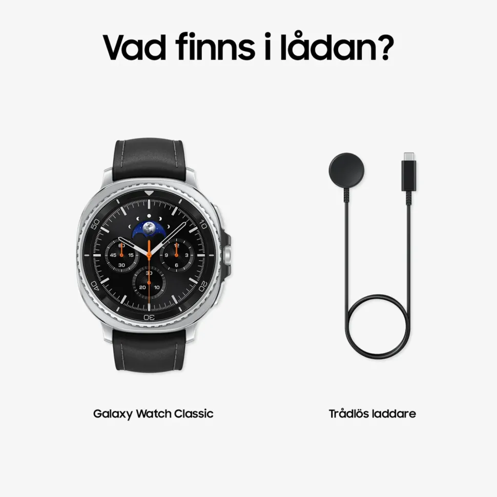 Samsung Galaxy Watch8 Classic 46mm Bluetooth + 4G Svart