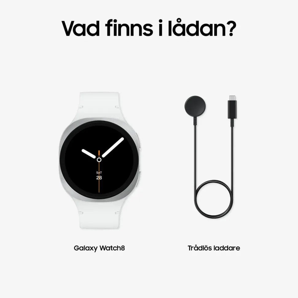 Samsung Galaxy Watch8 40mm Bluetooth + 4G Silver