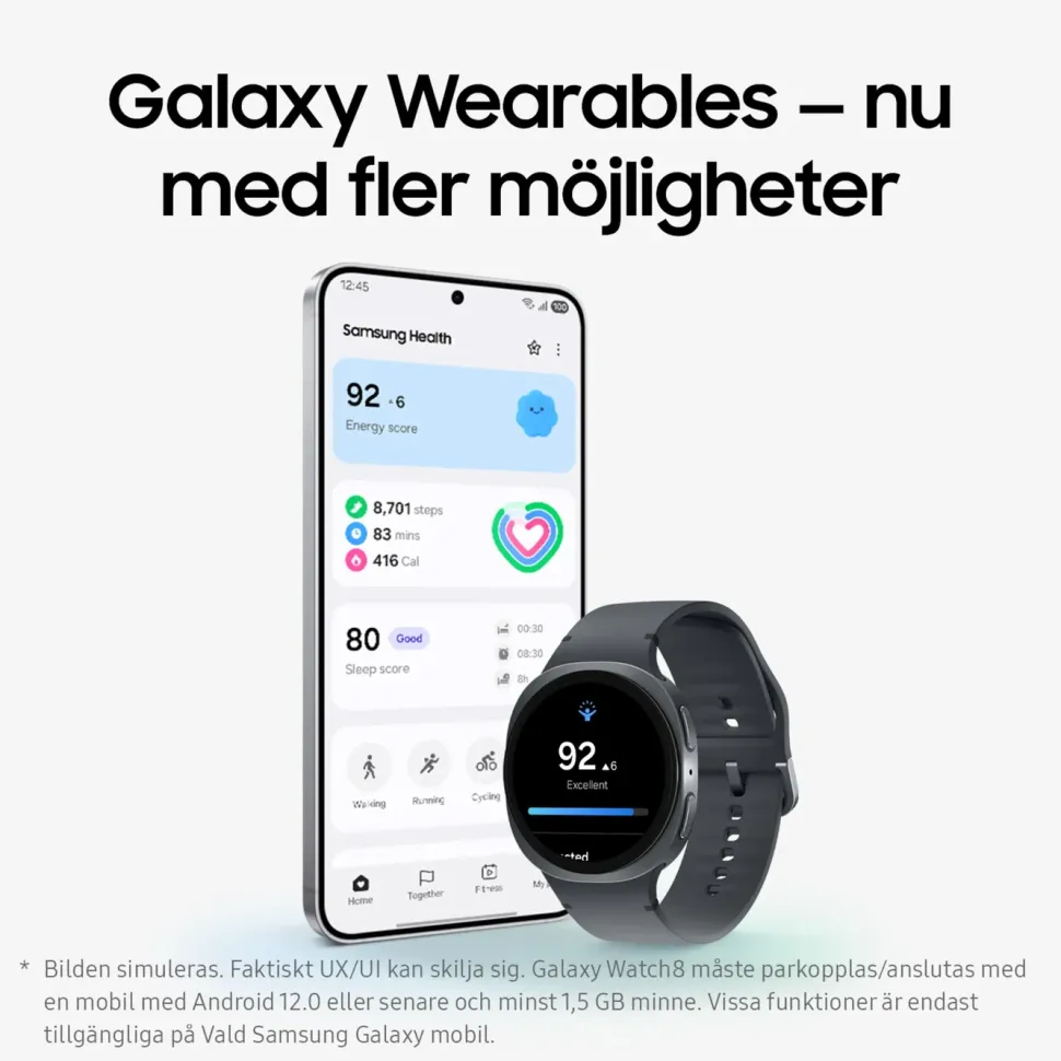 Samsung Galaxy Watch8 44mm Bluetooth Silver