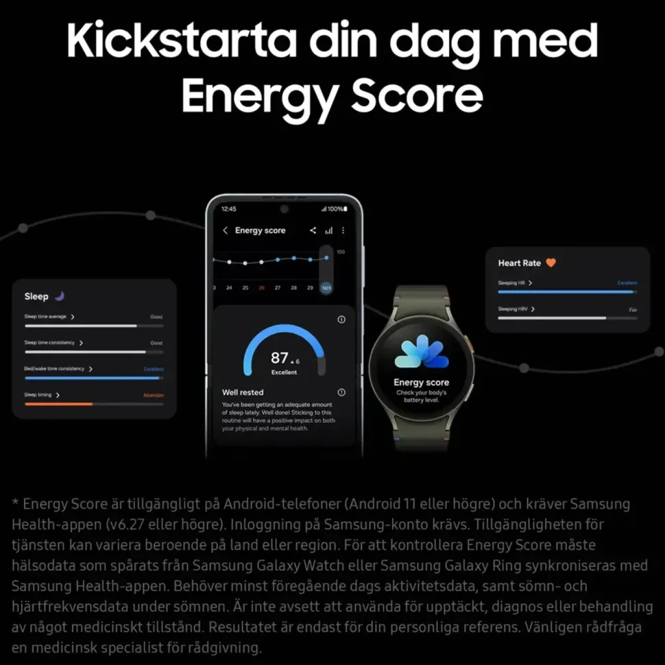 Samsung Galaxy Watch7 44 mm Bluetooth Silver