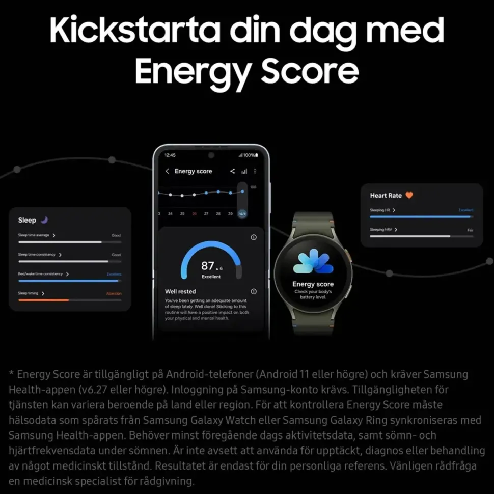 Samsung Galaxy Watch7 44 mm Bluetooth Silver