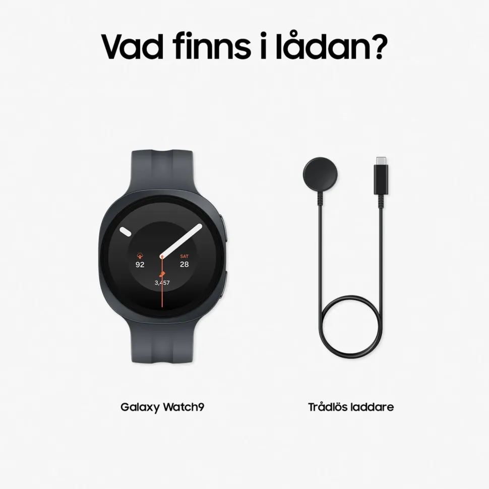 Samsung Galaxy Watch9 40mm Bluetooth + 4G Graphite
