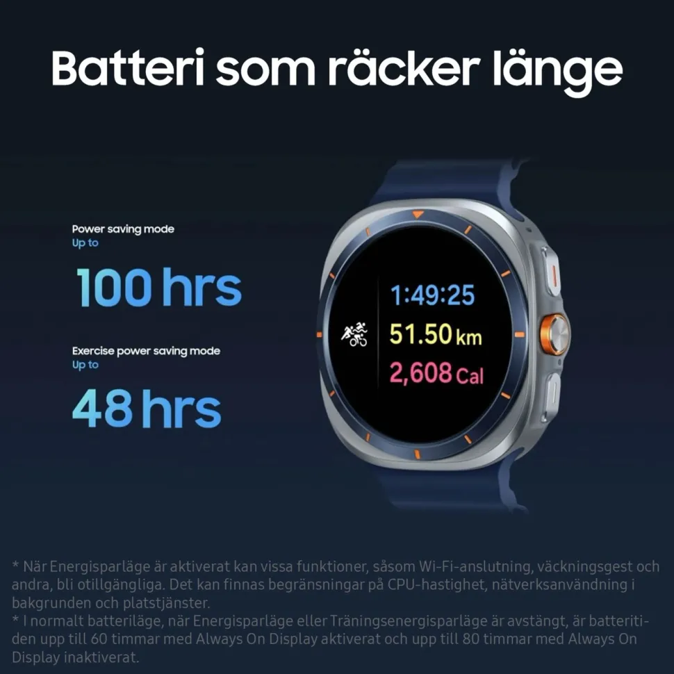 Samsung Galaxy Watch Ultra (2025) 47 mm LTE Blå