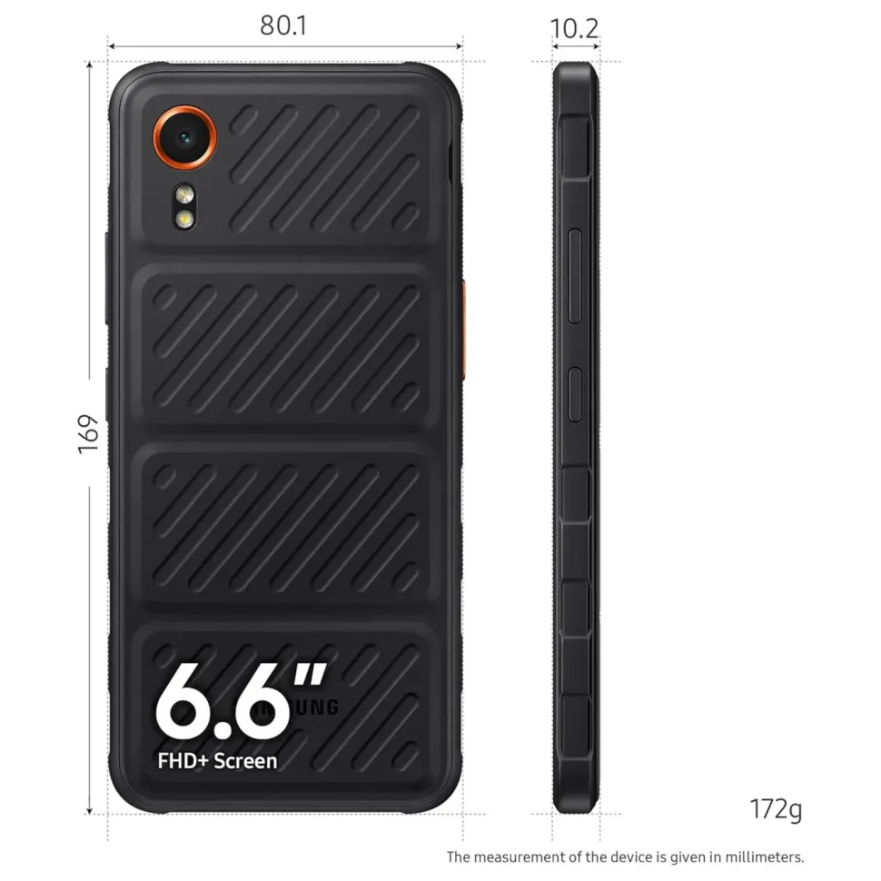 Samsung Galaxy Xcover 7 128 GB Svart