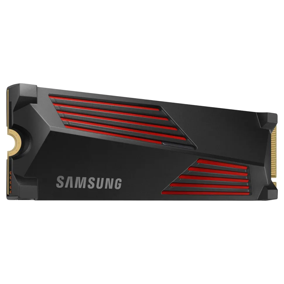 Samsung 990 PRO PCle 4.0 NVMe M.2 SSD med kylfläns 4 TB