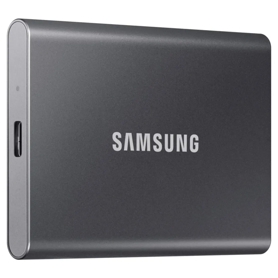 Samsung T7 Extern SSD-disk 1 TB Grå