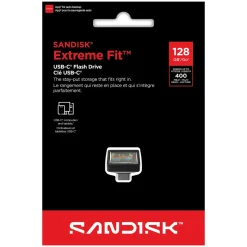 Sandisk Extreme Fit – USB-C-minne 128 GB
