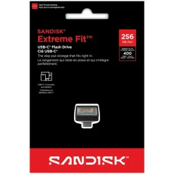 Sandisk Extreme Fit – USB-C-minne 256 GB