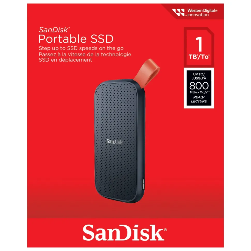 Sandisk Portabel SSD-hårddisk 1 TB