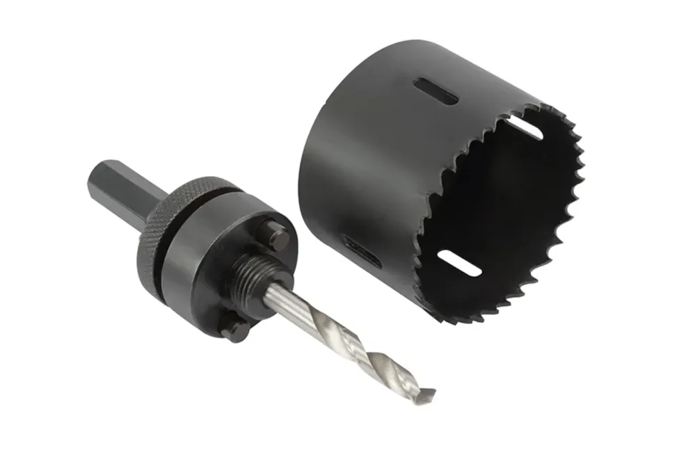 Schneider Electric Hålsåg med hållare 60 mm