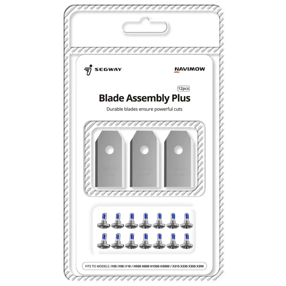 Segway Blade Assembly Plus – Reservblad för Navimow robotgräsklippare 12-pack