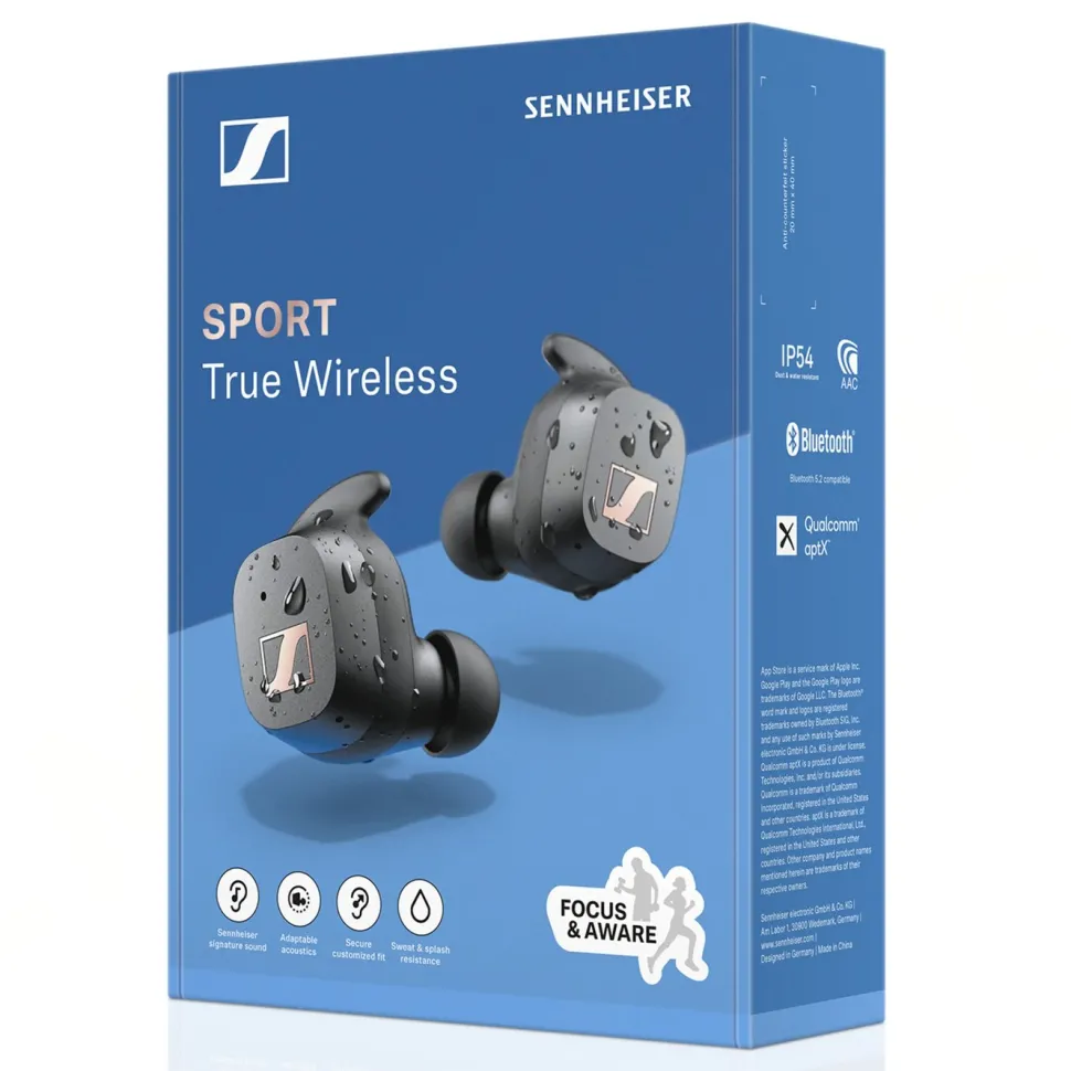 Sennheiser Sport trådlösa in-ear-hörlurar