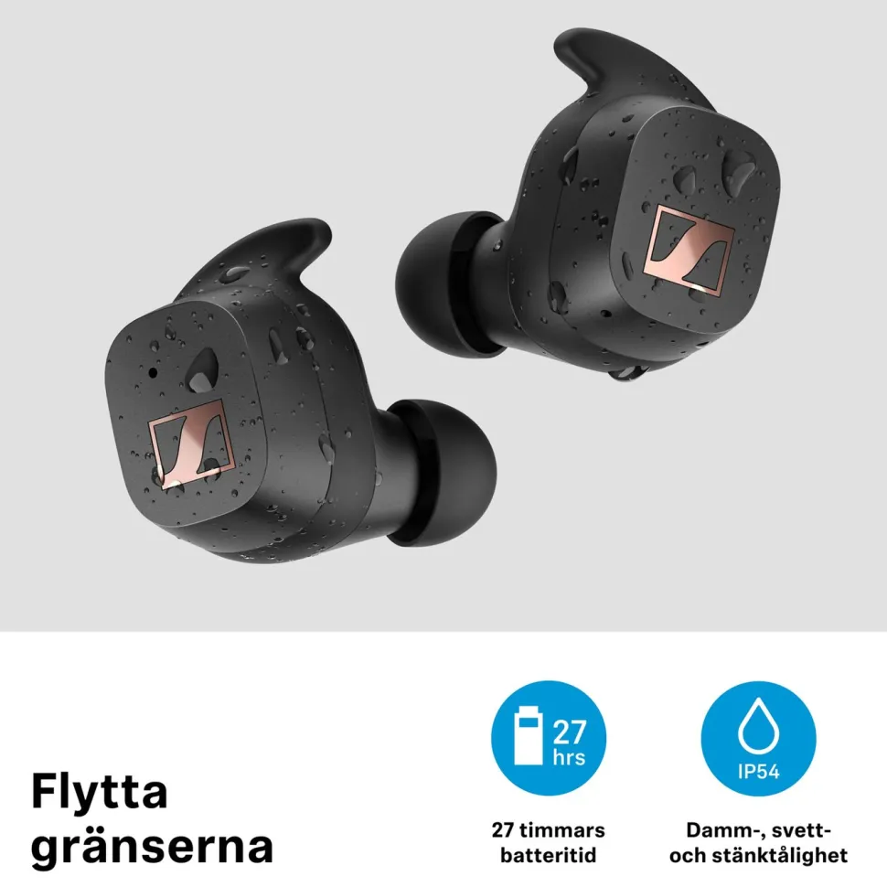 Sennheiser Sport trådlösa in-ear-hörlurar