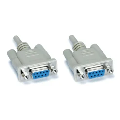 Seriellkabel hona till hona 1,8 m