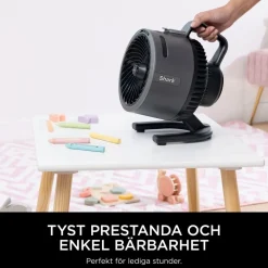 Shark FlexBreeze HydroGo dimfläkt Antracitgrå