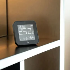 Shelly BLU H&T Display ZB sensor Svart