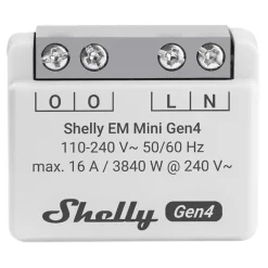 Shelly EM Mini Gen4 smart energimätare