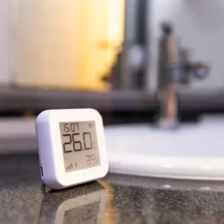 Shelly H&T Gen 3 Termometer och hygrometer Vit