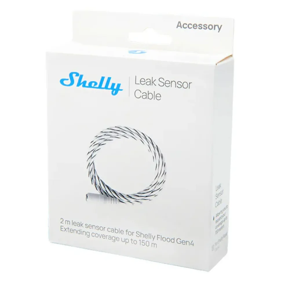 Shelly Leak Sensor Cable till Flood Gen4 2 m