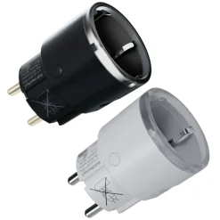 Shelly Wave Plug S LR – smart Z-Wave-plugg med energimätning Svart