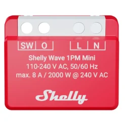 Shelly Wave 1PM Mini LR Z-Wave-brytare EU