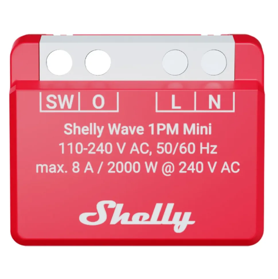 Shelly Wave 1PM Mini LR Z-Wave-brytare EU