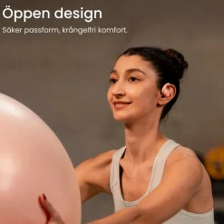 Shokz OpenFit Air Trådlösa hörlurar Rosa