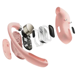 Shokz OpenFit Air Trådlösa hörlurar Rosa